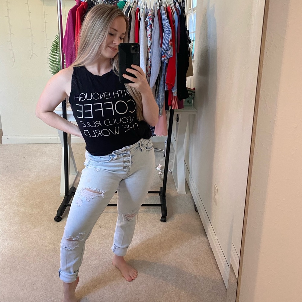 Black muscle top